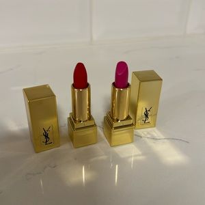 Two brand new YSL lipstick mini